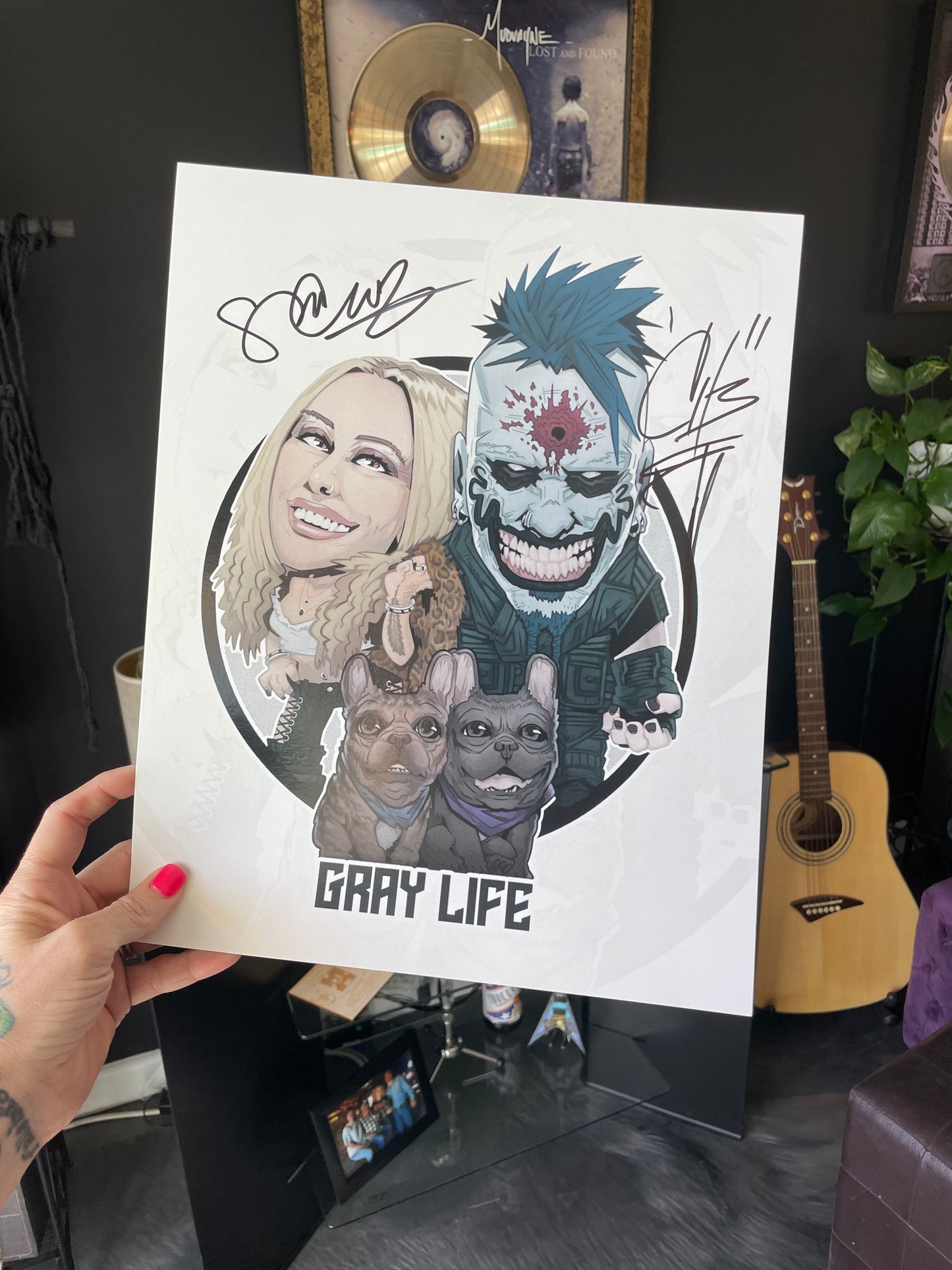 11x14 GRAY LIFE AUTOGRAPHED POSTER